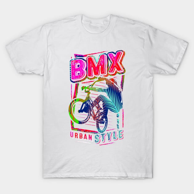 Retro Bmx Apparel - Vintage Bmx Freestyle T-Shirt by BabyYodaSticker